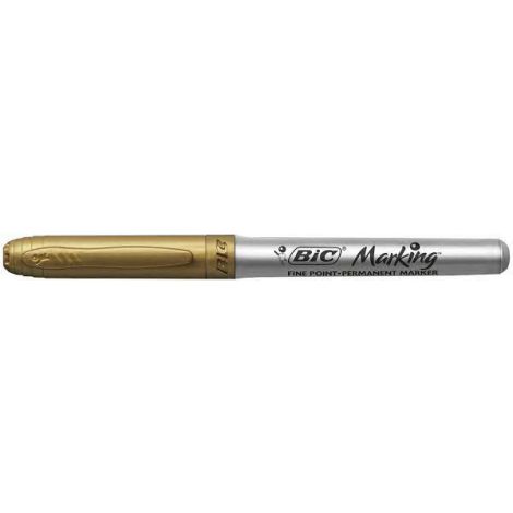 Marker permanentny Bic Marking 1.8mm, Złoty - 2